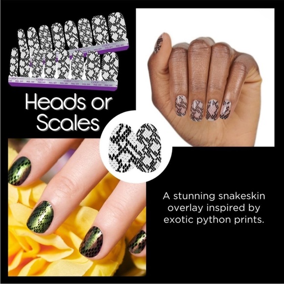 Color Street Accessories - Color Street Heads or Scales Nail Polish Strips